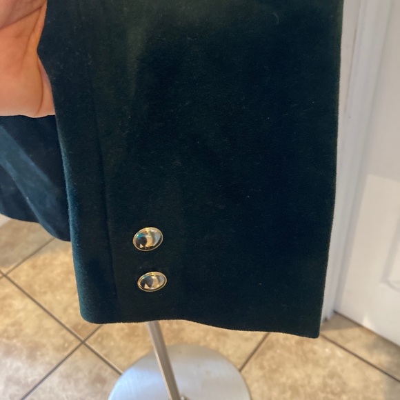 Roth Le Cover Black Suede Blazer Sport Jacket Vintage Size 16 80s 90s Open Style - Picture 5 of 5